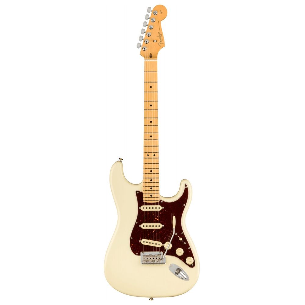 Fender American Professional II Stratocaster Maple Fingerboard Electric Guitar - Olympic White