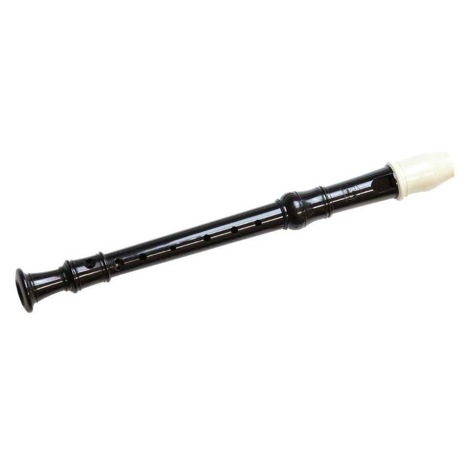 Suzuki SRE-80 3-Piece Soprano English Recorder Black