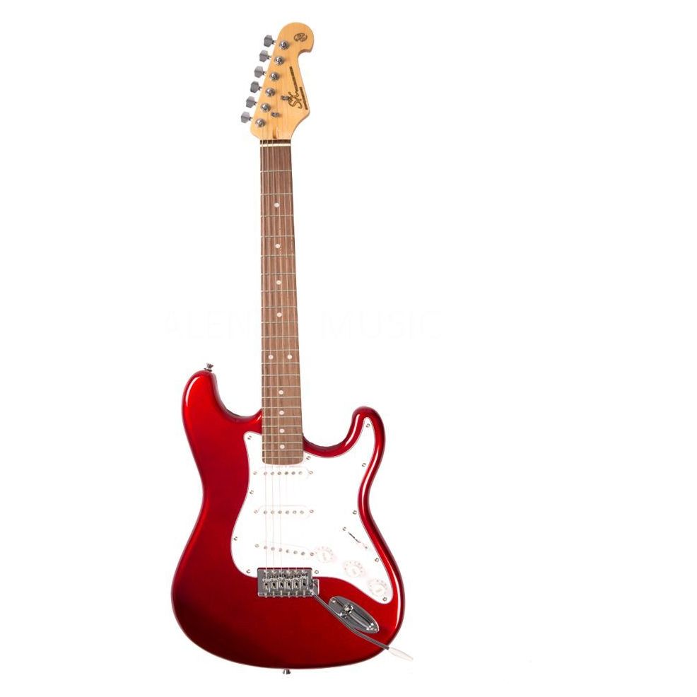 SX Electric Guitar Candy Apple Red with Bag ED1-CAR