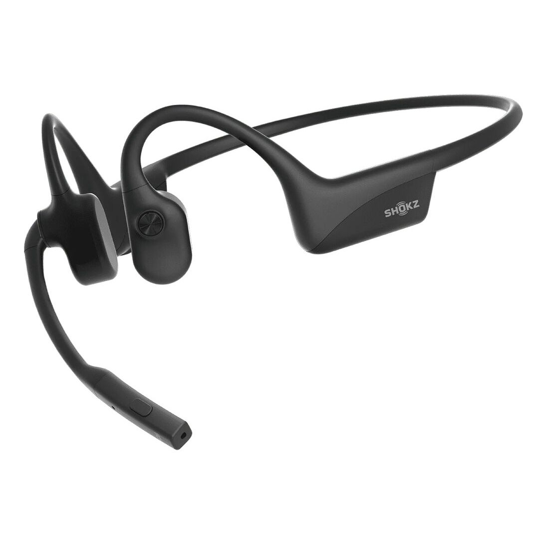 Shokz OpenComm 2 Bone-Conduction Wireless Open-Ear Headphones - Black