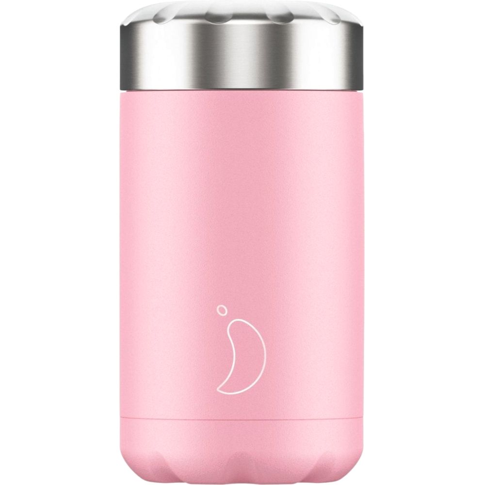Chilly's Food Pot Pastel Pink 500ml