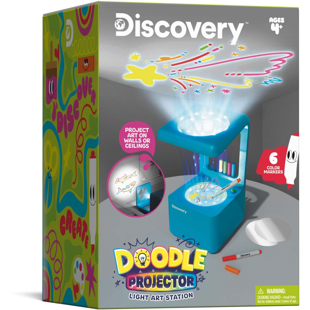 Discovery Doodle Projector Light Art Station