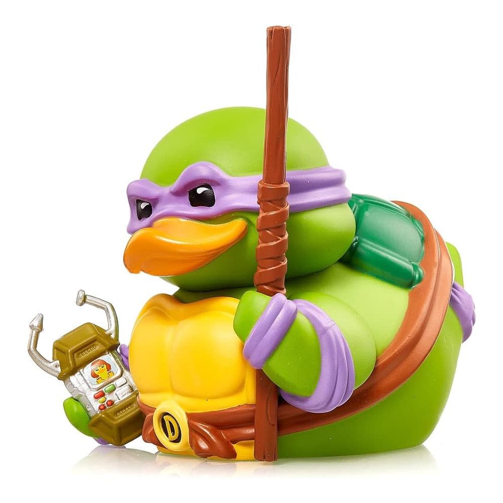 Tubbz Boxed Teenage Mutant Ninja Turtles Donatello 9cm Collectible Rubber Duck