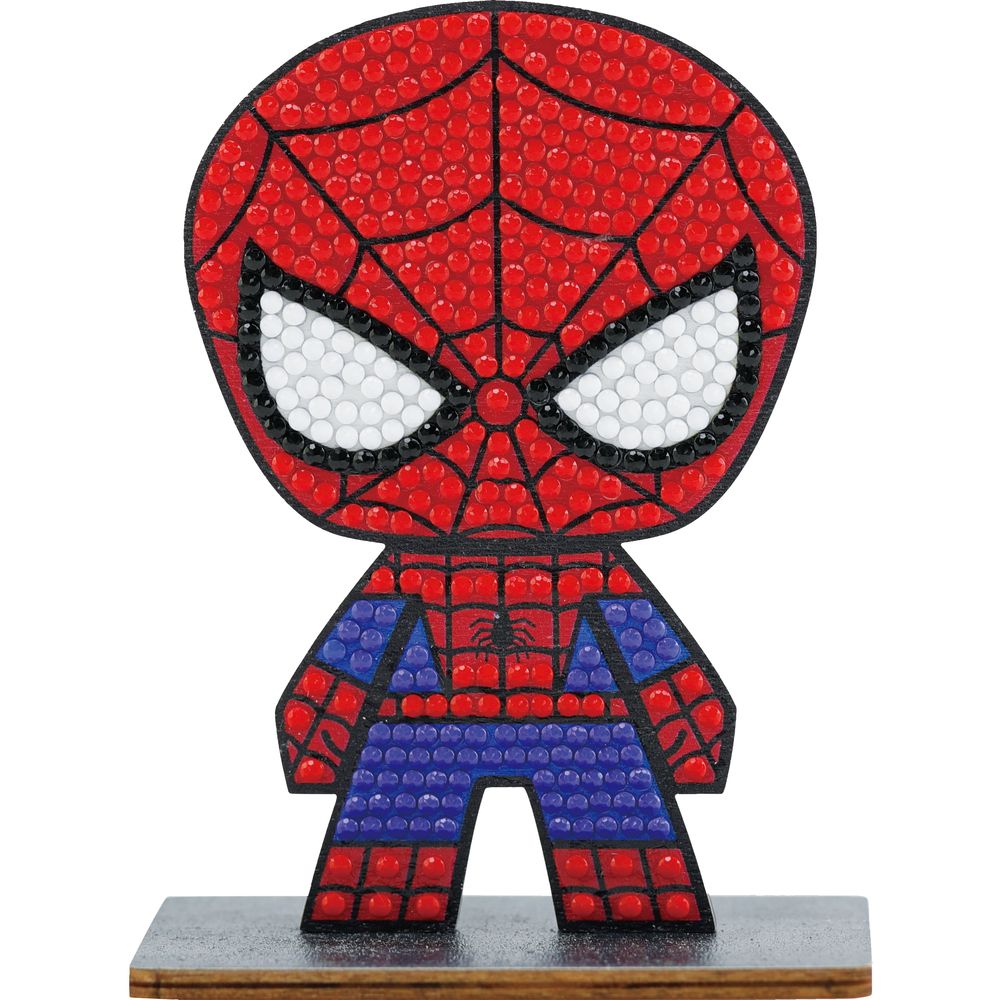 Craft Buddy Spider-Man DIY Crystal Art Buddies Kit (11.3 x 8.4cm)