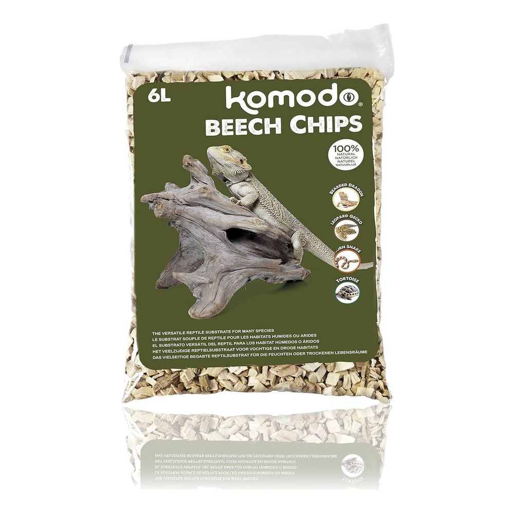 Komodo Beech Chips Fine 6L