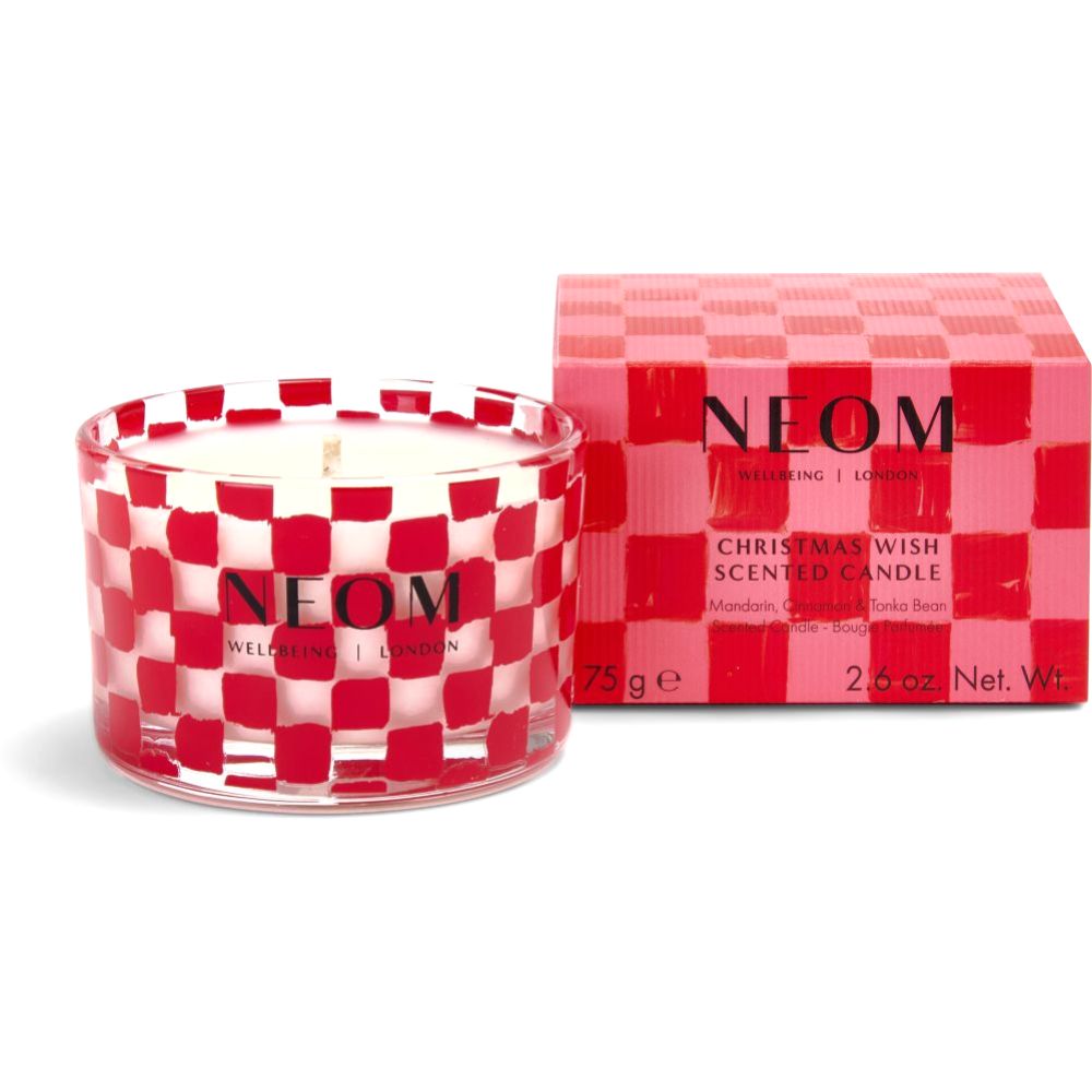 Neom Wellbeing Christmas Wish Travel Candle 75g