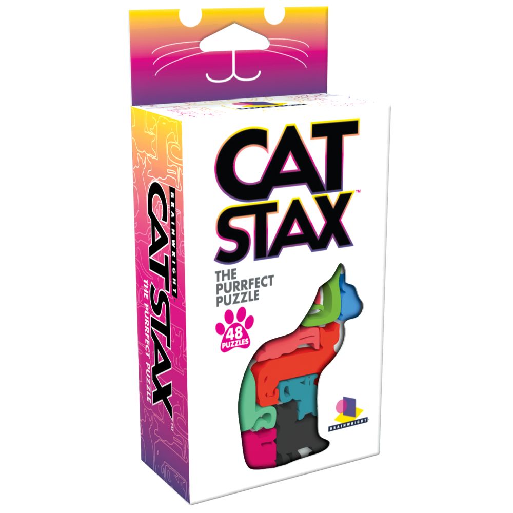Brainwright Cat Stax The Purrfect Puzzle (48 Pieces)