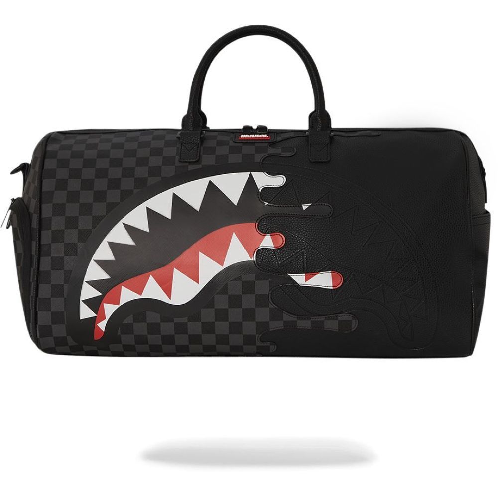 Sprayground Unfinished Shark Emperor Duffle Bag