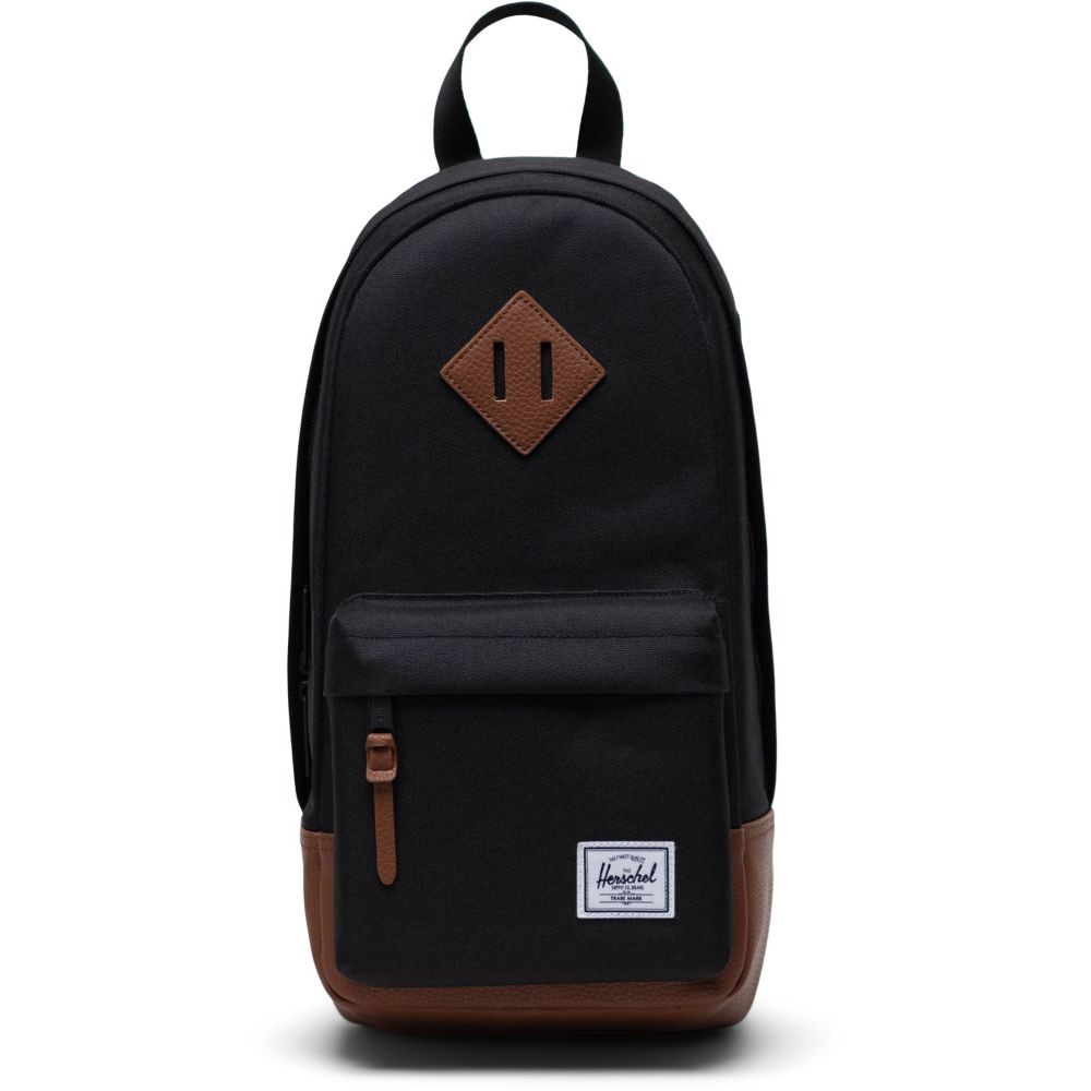 Herschel Heritage Shoulder Bag - Black/Tan