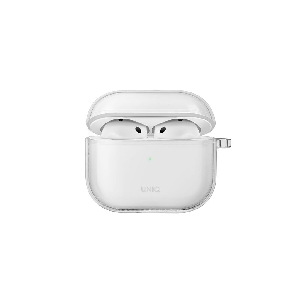 Uniq Glase Airpods 4th Gen Hang Case Glossy - Clear