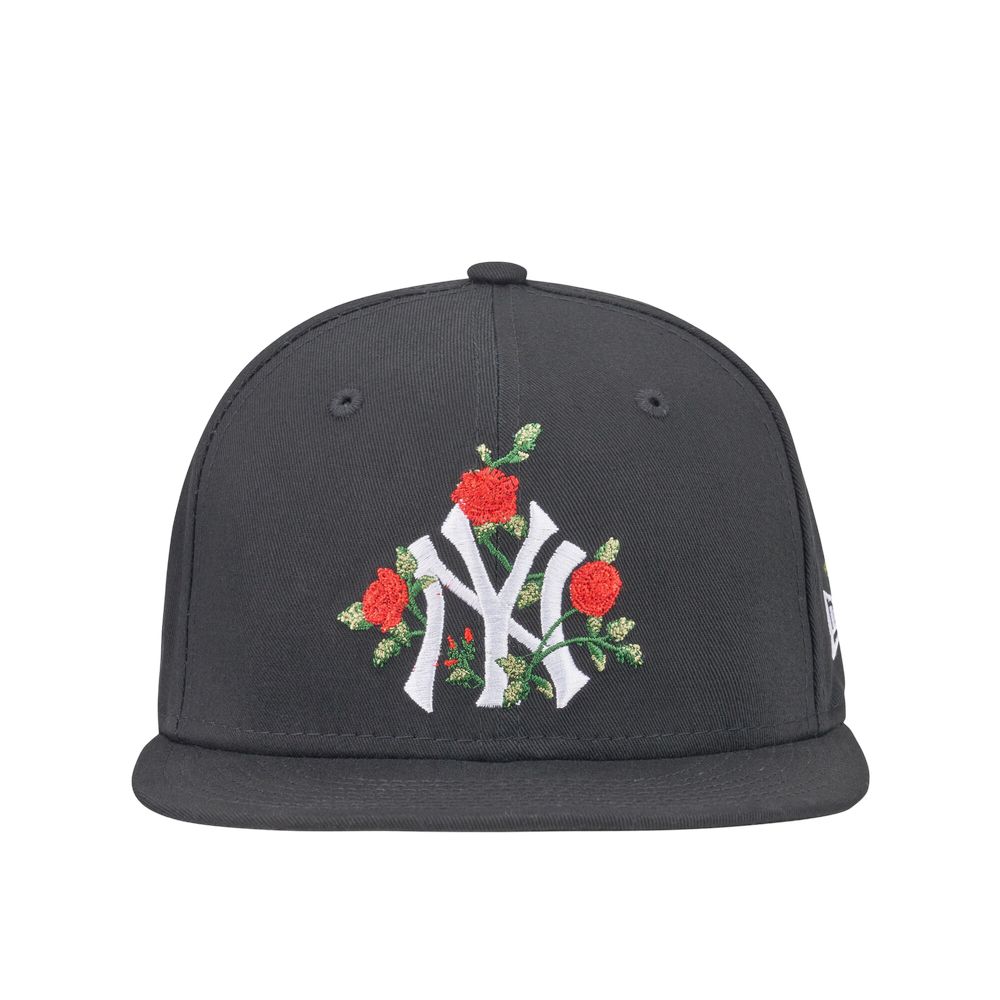New Era Flower 9Fifty MLB New York Yankees Black Cap - S/M