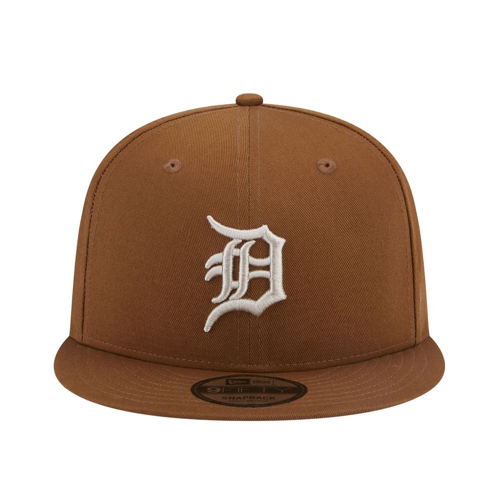 New Era Side Patch 9Fifty MLB Detroit Tigers Brown Cap - M/L