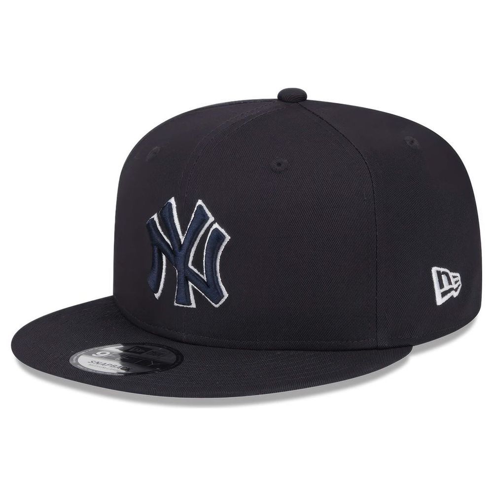 New Era Side Patch Script 9Fifty MLB New York Yankees Navy Cap - S/M