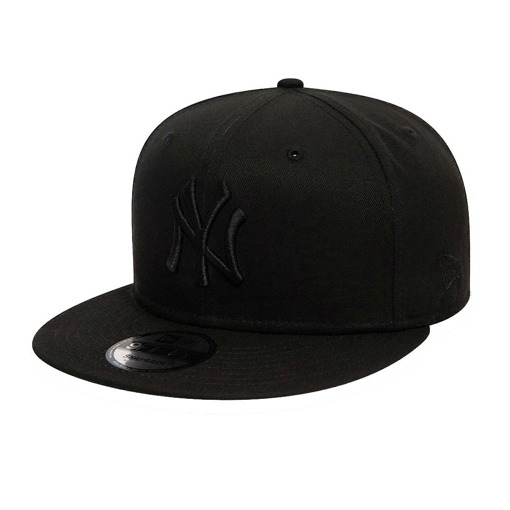 New Era Monochrome 9Fifty Mlb New York Yankees Black/Black Cap - M/L