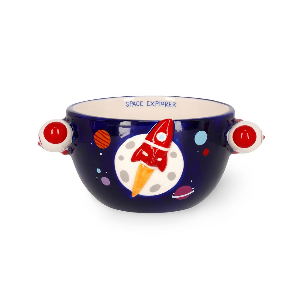 Legami Stoneware Cereal Bowl - Buongiorno! - Space