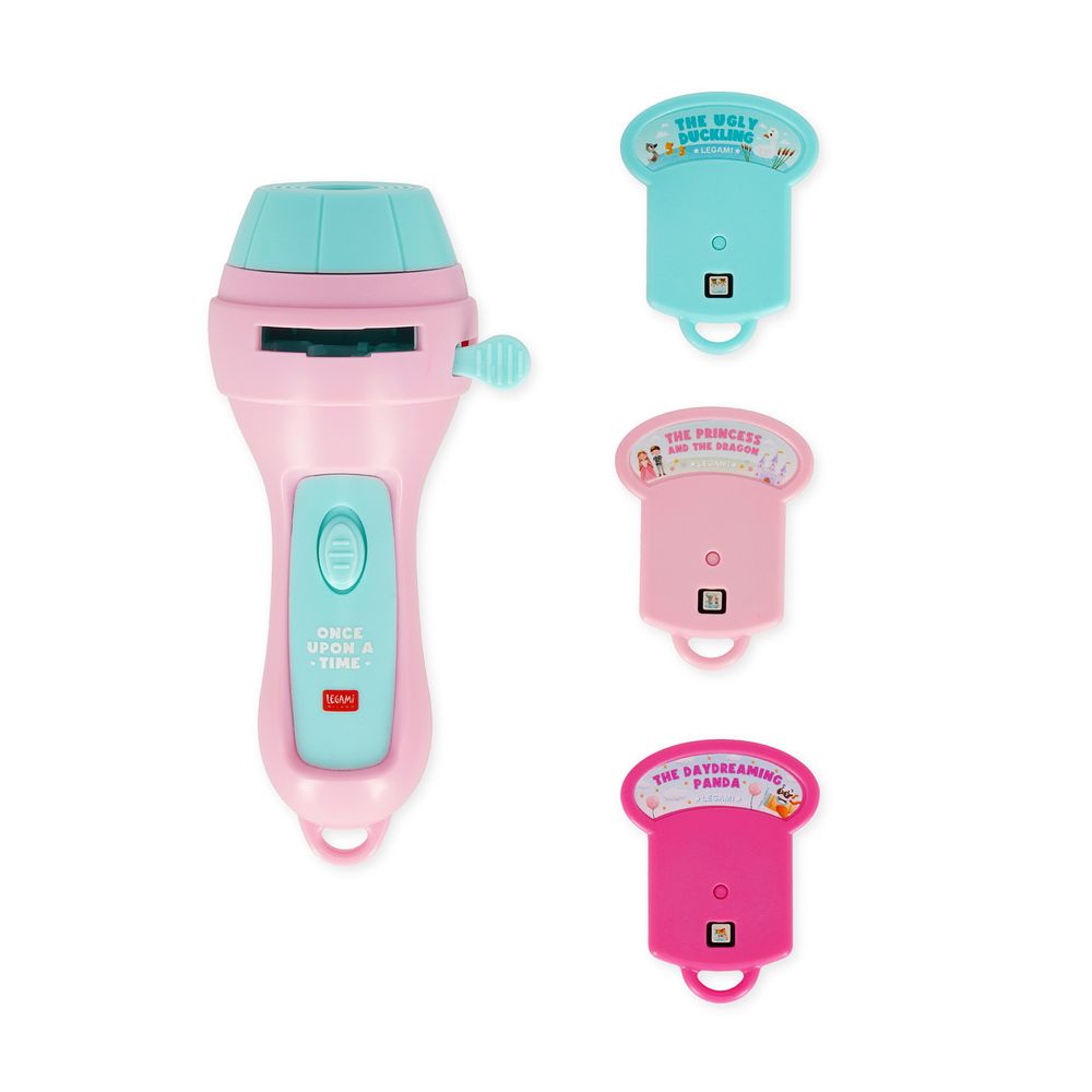 Legami Story Projector Flashlight - Once Upon a Time - Pink