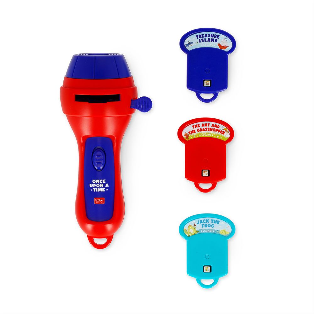 Legami Story Projector Flashlight - Once Upon a Time - Red