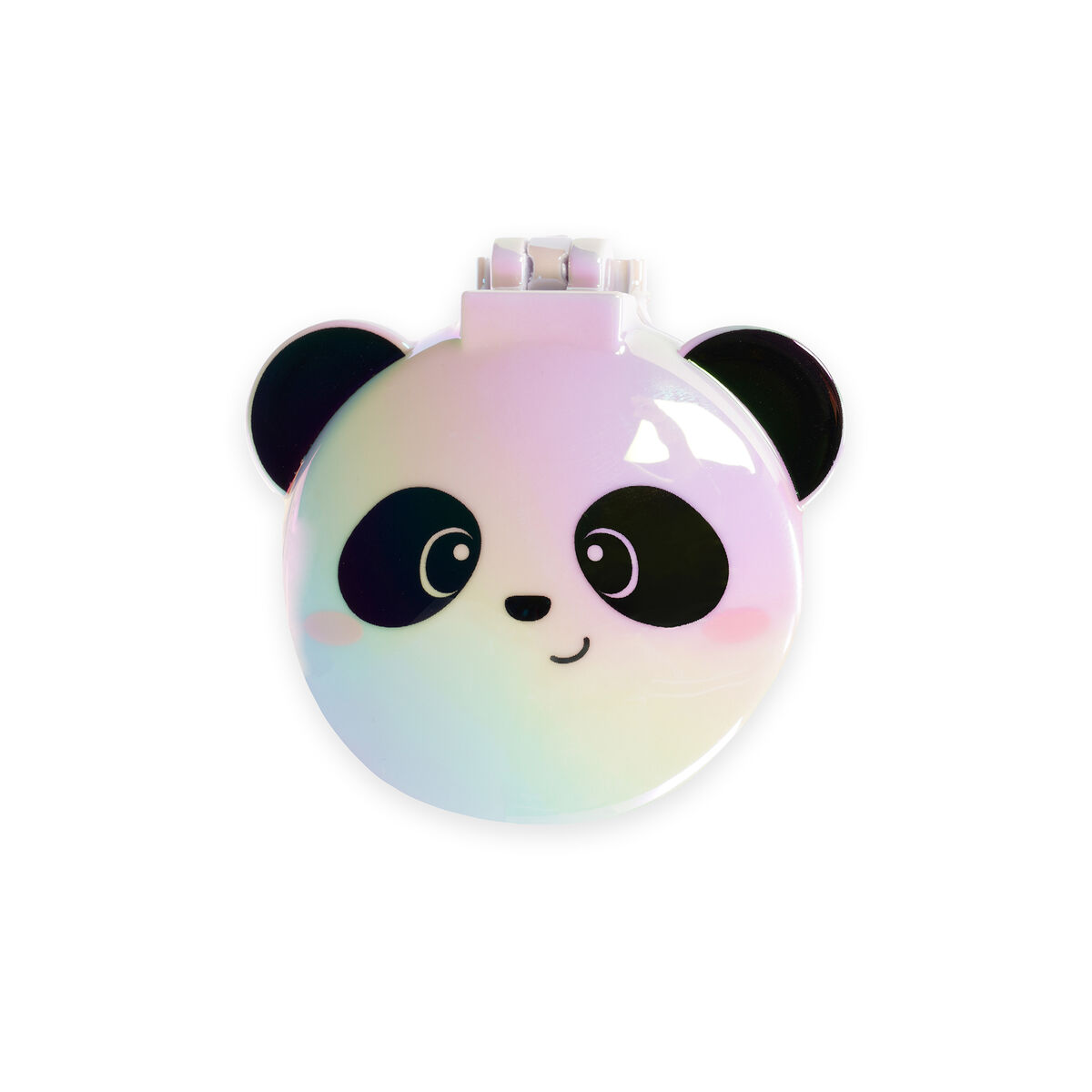 Legami Hairbrush with Mirror - Nice Hair - White - Panda