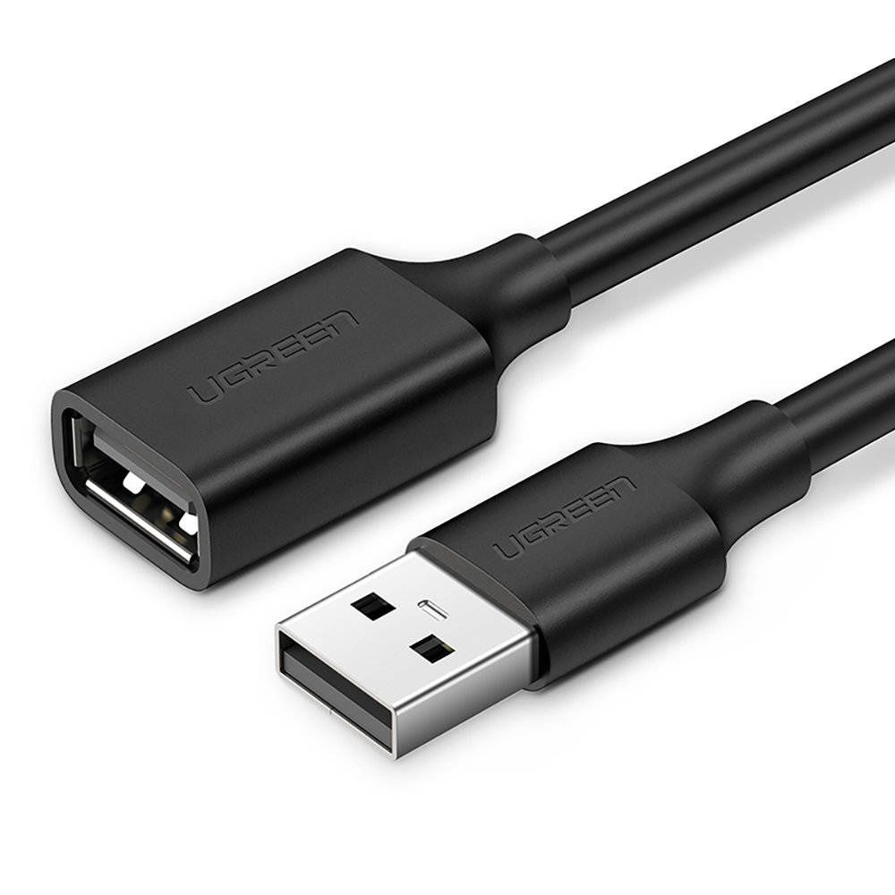 UGREEN USB 2.0 A Male to A Female Cable 1M (Black)