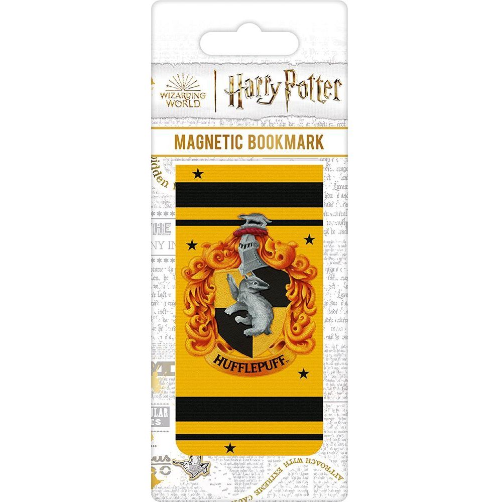 Pyramid International Harry Potter Colourful Crest Hufflepuff - (Magnetic Bookmark)