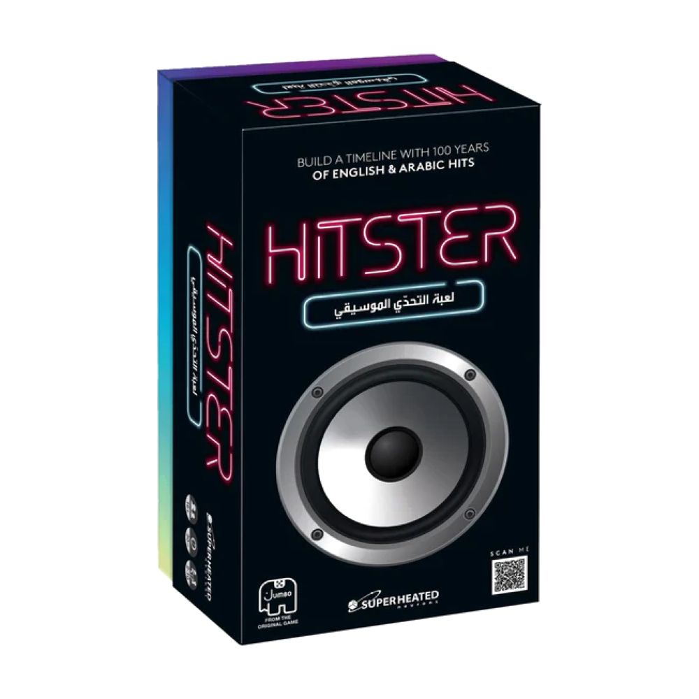 Superheated Neurons Hitster Ar/En Board Game