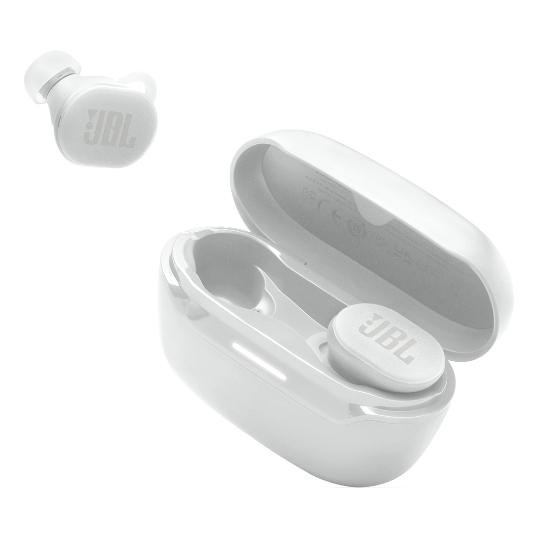 JBL Endurance Race 2 Waterproof Sports True Wireless Earbuds - White