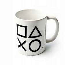 Pyramid Playstation Shapes (Black) Mug (315Ml)