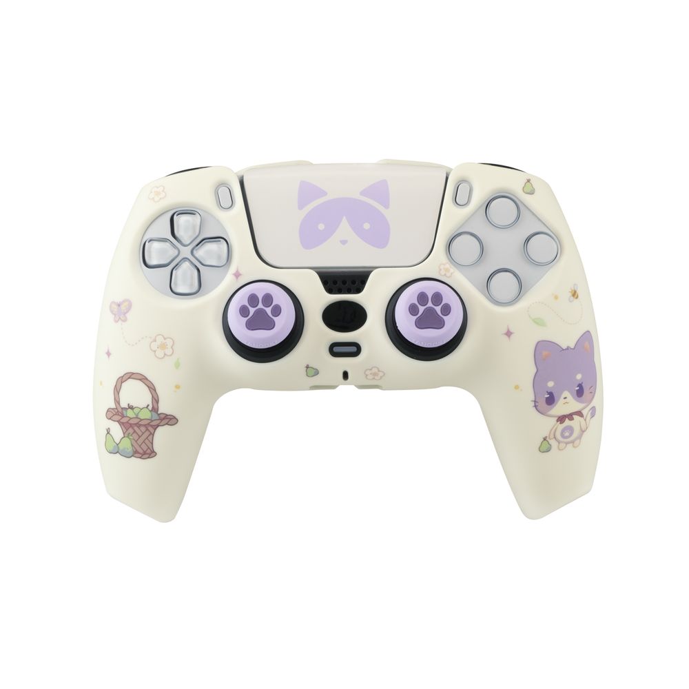 FR-TEC PS5 Controller Skin & Grip - Tanooki Combo Pack Maneki
