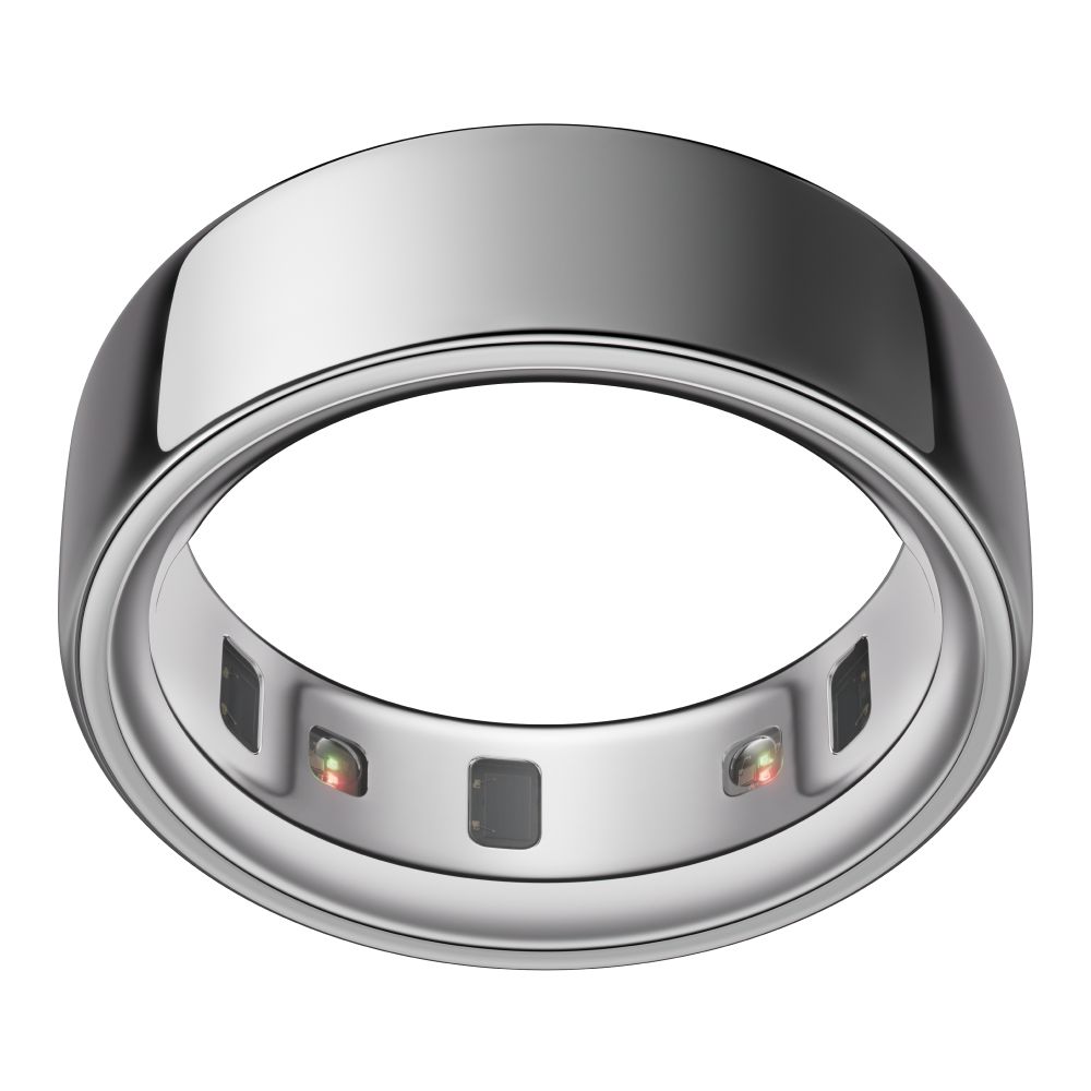 Oura Ring 4 Smart Ring Health Activity Tracker - Silver (Ring Size 13)