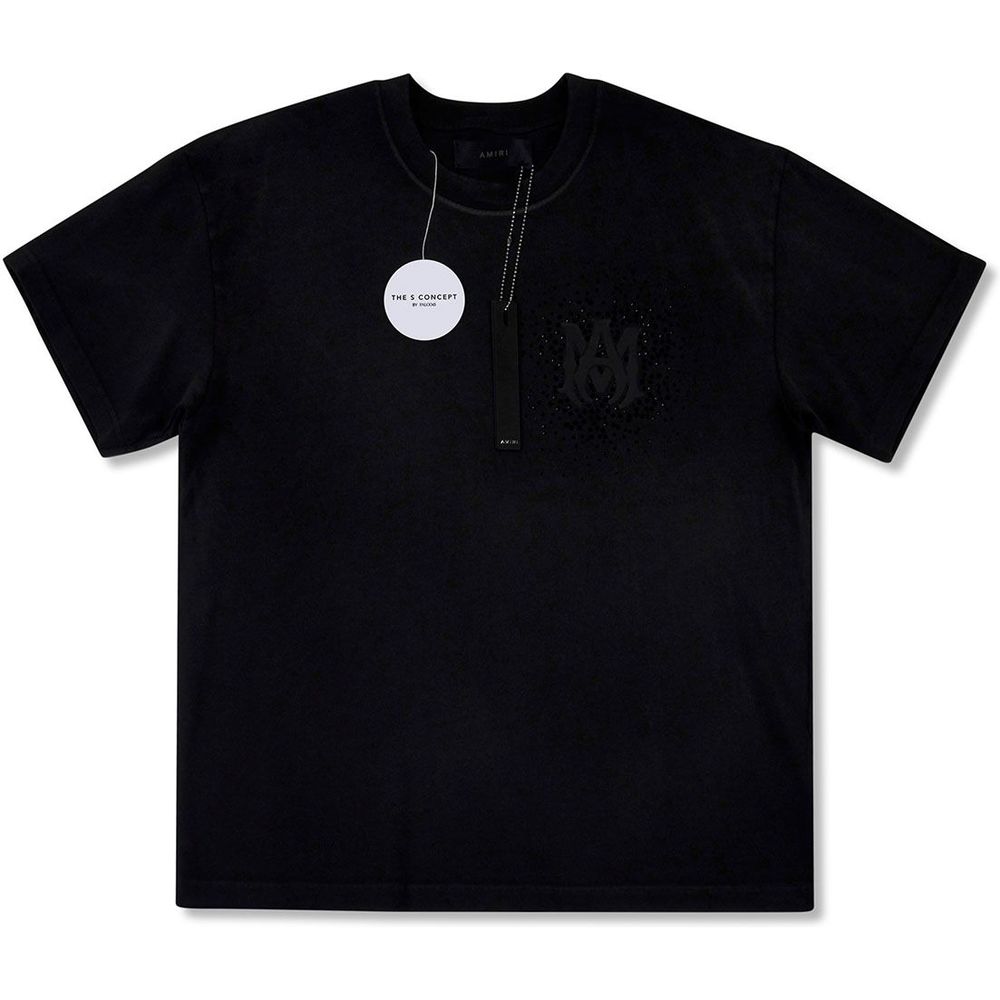 Amiri Crystal Burst Tee Faded Black XL