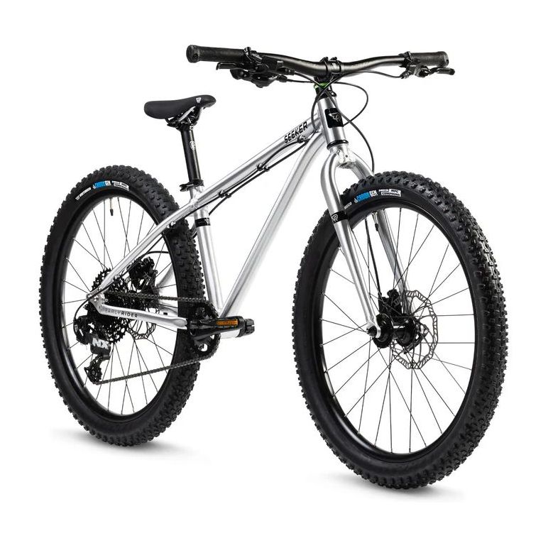 Early Rider Bike Seeker 24 Brushed Aluminium Kids Bike