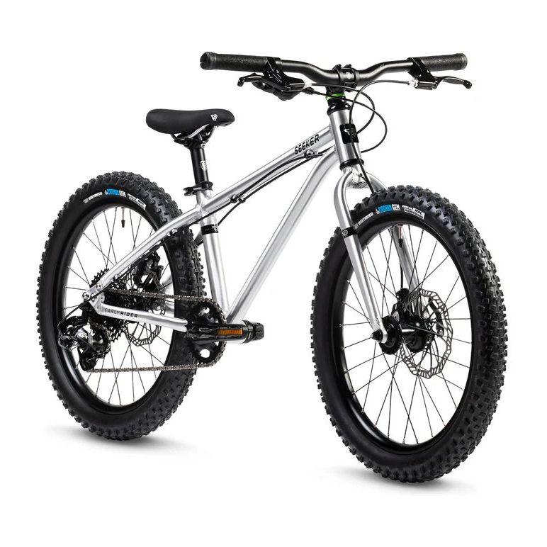 Early Rider Bike Seeker 20 Brushed Aluminium Kids Bike