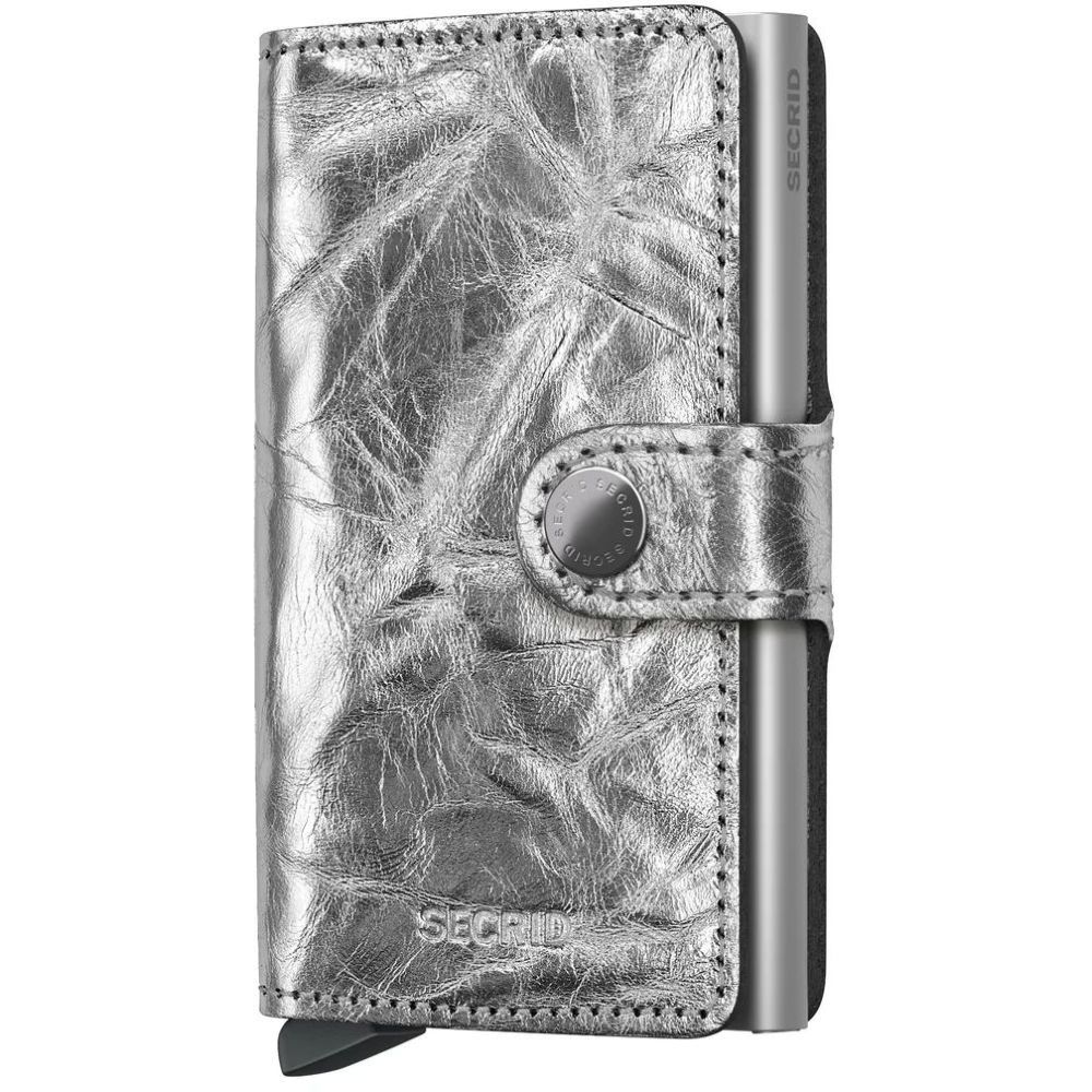 Secrid Miniwallet Crunch - Silver