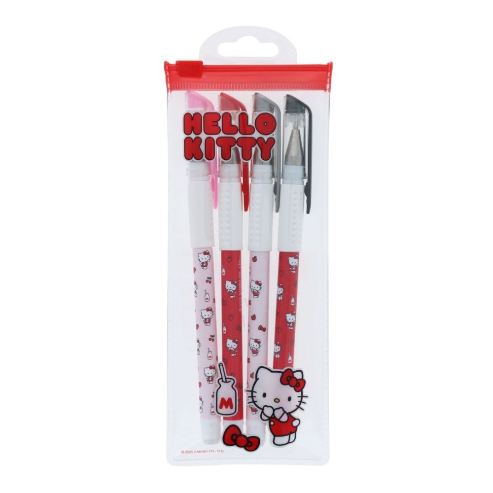 Blueprint Hello Kitty Gel Pen Set (Set Of 4)