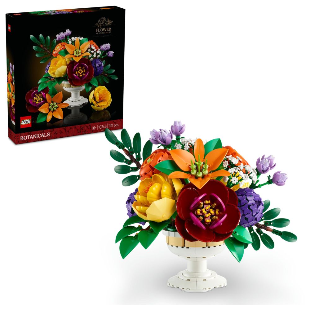 LEGO Botanicals Flower Arrangement Floral Home Decor - 10345 (685 Pieces)