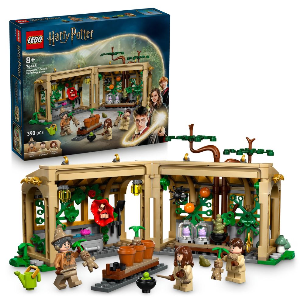LEGO Harry Potter Hogwarts Castle - Herbology Class - Wizard Gift - 76445 (79 Pieces)