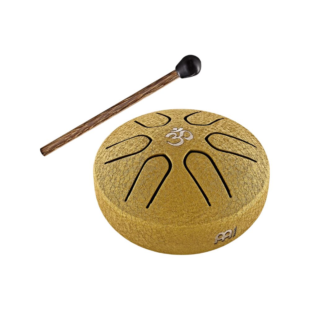 Meinl Sonic Energy 3 Pocket Steel Tongue Drum / A Major / 6 Notes / 440 Hz / Om / Gold - Pstd3Gom