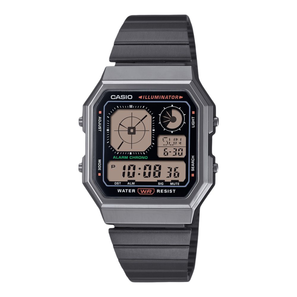 Casio Vintage Watch A130Wegg-1Adf Black