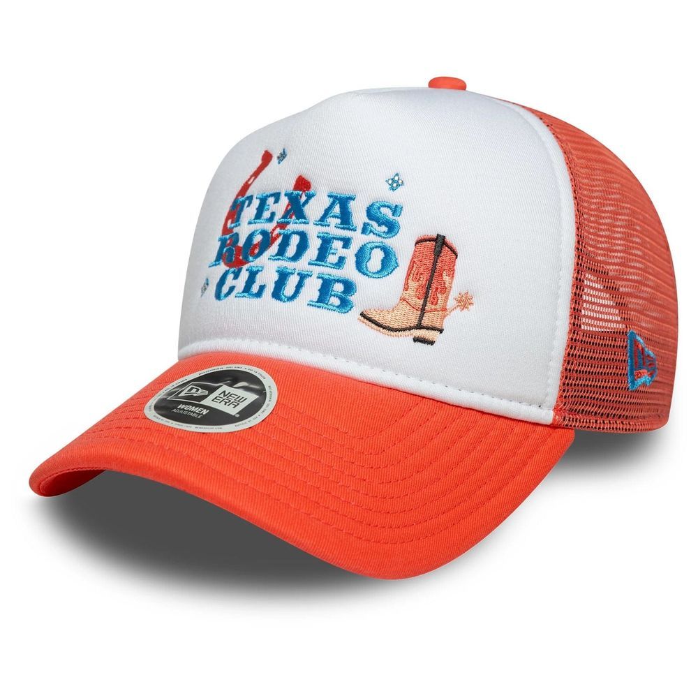 New Era Womens Trucker White Cap (One Size)