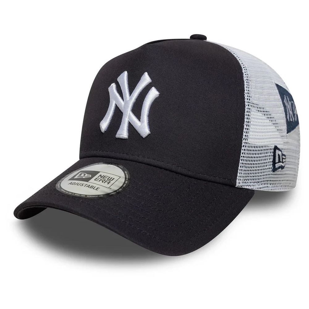 New Era Multi Patch Trucker New York Yankees Navy Cap (One Size)