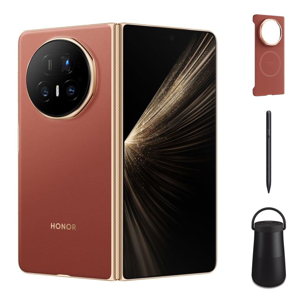 HONOR Magic V5 5G Smartphone 16GB/512GB - Silk Brown + FOCs