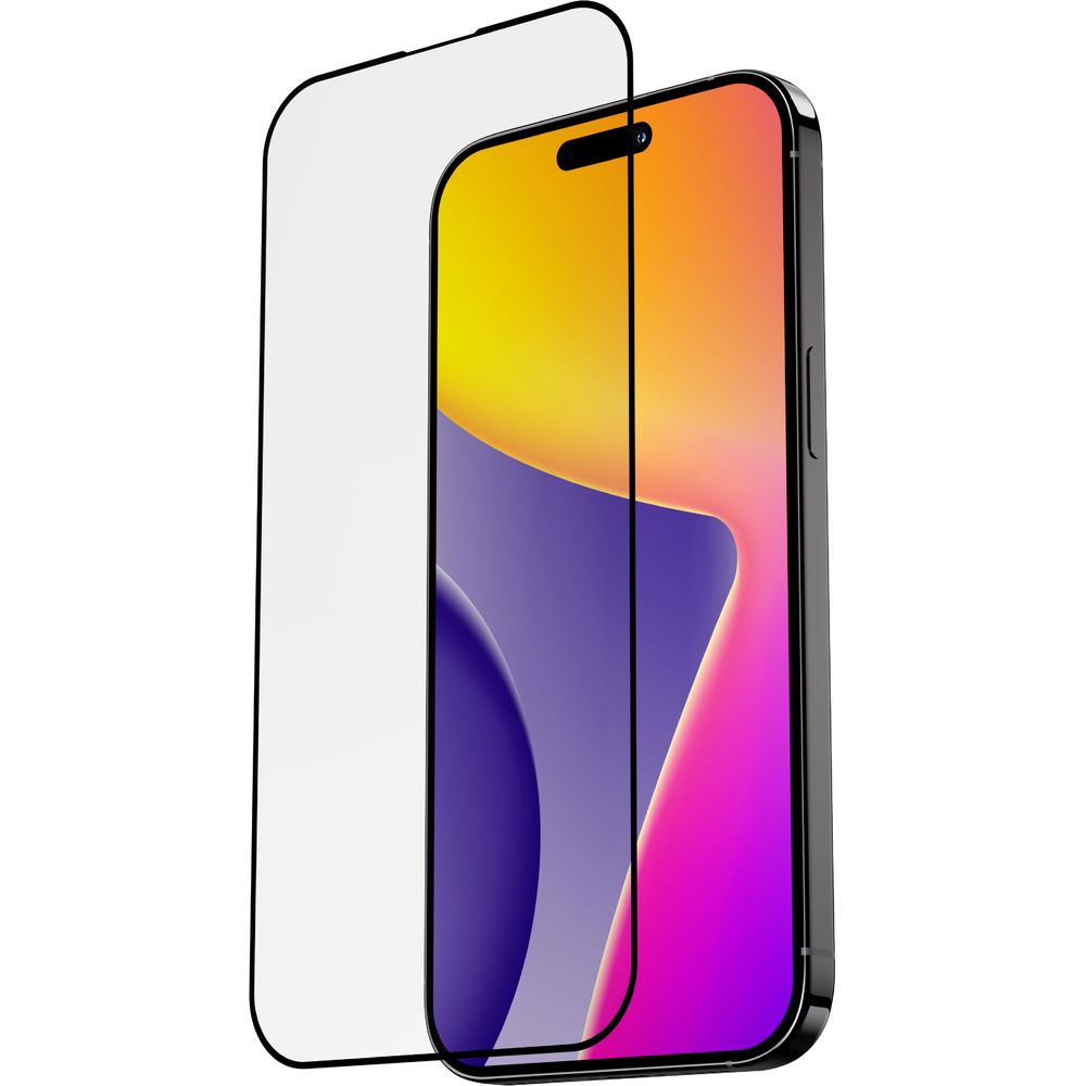 Blupebble Graphene Rock Series Tempered Glass 2.5D Screen Protector with Applicator Clear for iPhone 16 Pro Max