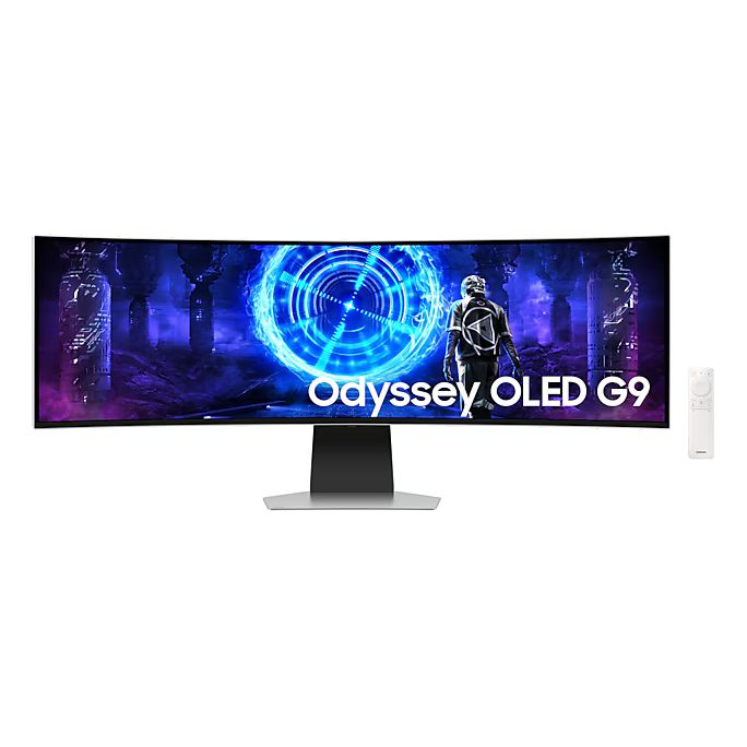 Samsung Odyssey G9 LS49DG952 49-Inch Curved Gaming Monitor (DQHD/ OLED/ 240Hz/ 0.03Ms/ Smart TV/ Iot HUB/ HDR10+/ Glare Free)