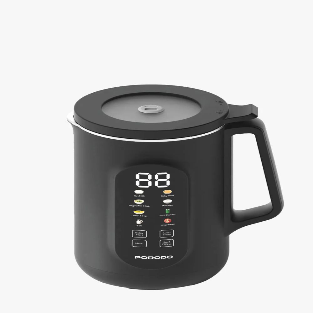 Porodo Lifestyle Nut Milk Maker 1.L - Black