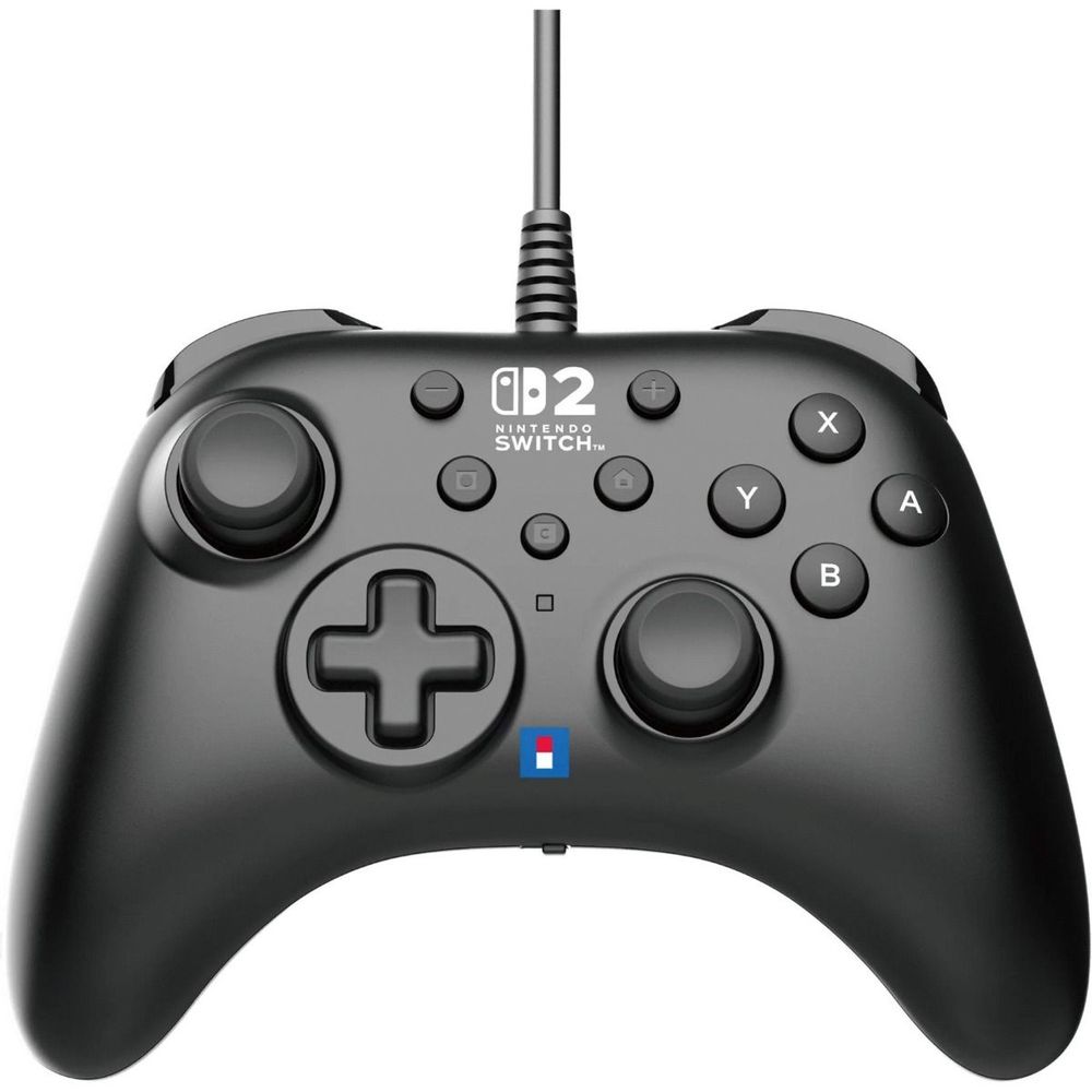 Hori Pad Turbo Wired Controller For Nintendo Switch 2 - Black