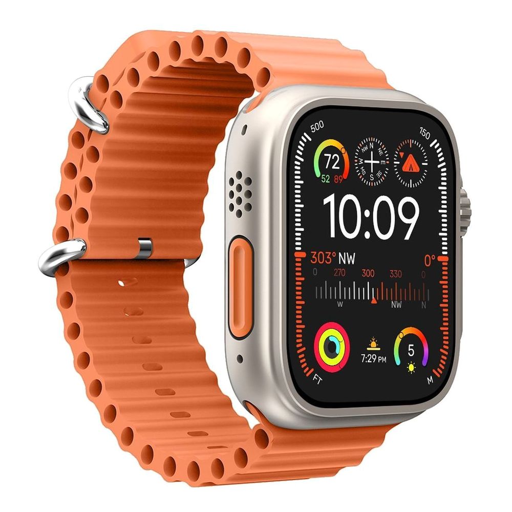 Telux Evo9 256MB 2.02-Inch TFT 230mAh IP67 Smart Watch - Titanium