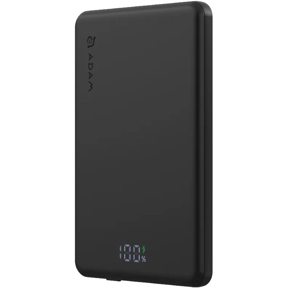 Adam Elements Vionta L5 Ultra Slim Magnetic Wireless Charging 5000mAh Power Bank - Black