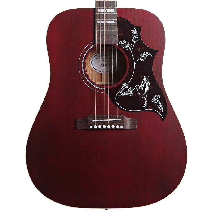 Gibson Acoustic MCSSHBSPCWR Hummingbird Special Acoustic-Electric Guitar - Wine Red