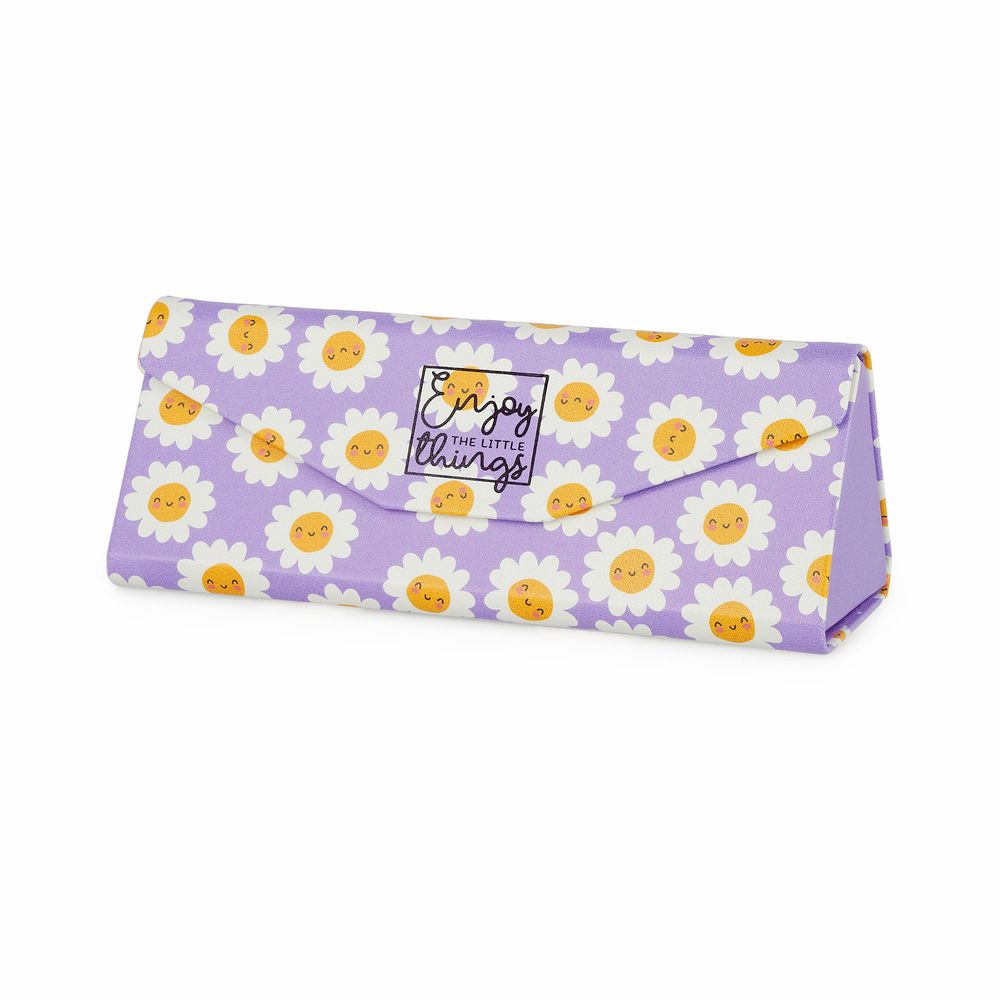 Legami See You Soon - Foldable Glasses Case - Daisy
