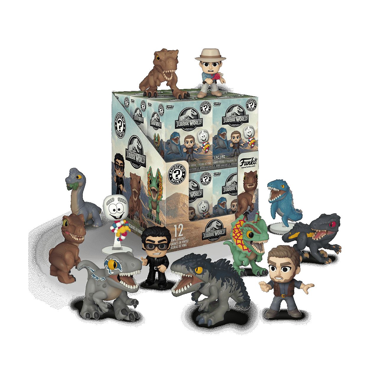 Funko Mystery Mini Movies Jurassic Park 2.5-Inch Vinyl Figure (Assortment - Includes 1)